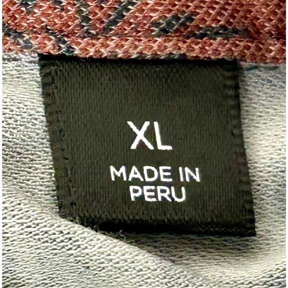 Travis Mathew Polo Shirt Mens Large Blue Red All Over Print Cotton Blend Floral - Picture 11 of 15